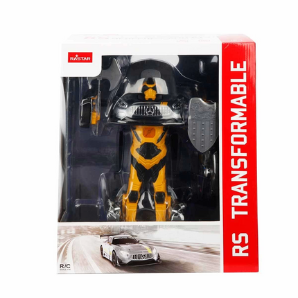 Mercedes AMG GT3 with Remote Control Transforming into a Rastar Robot