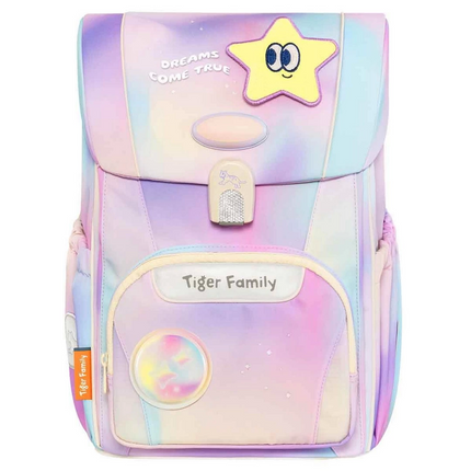 Illuminated Batik Patterned School Bag