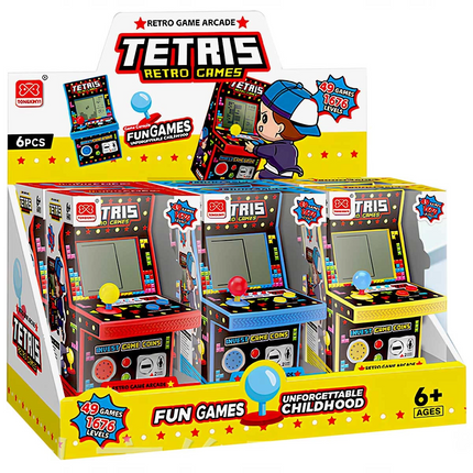 Nostalgic Mini Tetris Game Console XY9029A