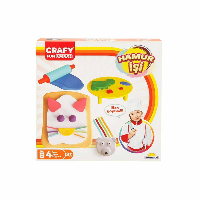 Pastry Play Dough Set 200 gr 6 Pieces