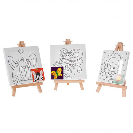 Bu-Bu Canvas Stand Mini 30 Pieces