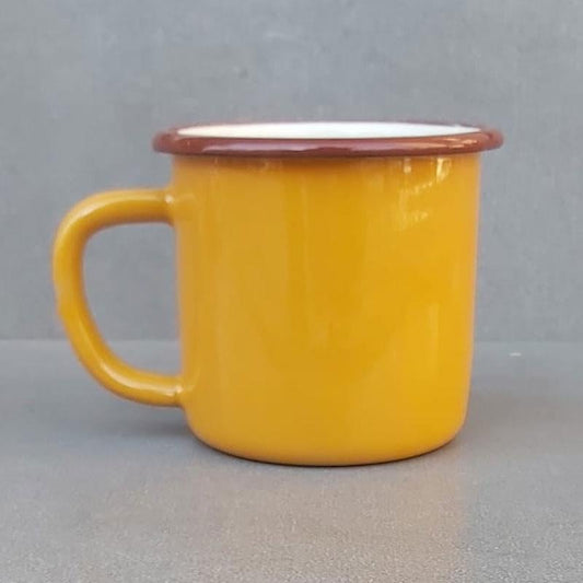 Enamel Mug Yellow