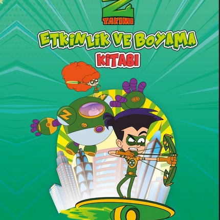 Z Team Activity and Coloring Book 1