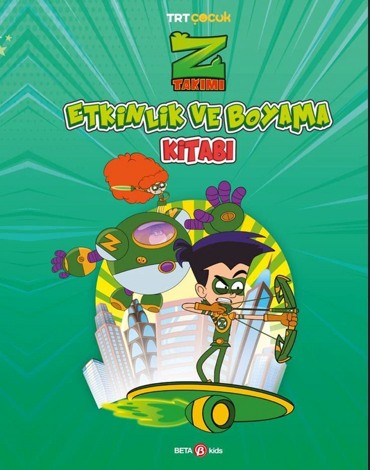 Z Team Activity and Coloring Book 1