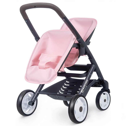 Smoby Maxi-Cosi Twin Toy Stroller Pink