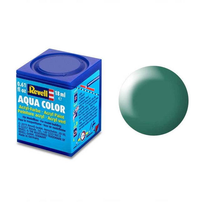 Revell 365 - Aqua Color Patina Green Silk - Acrylic Paint - 18 ml