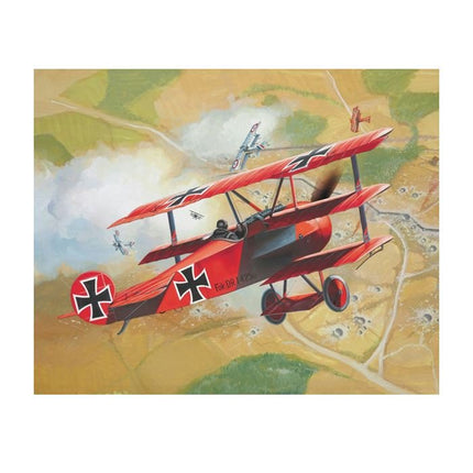 Revell 1:72 Fokker Dr.1 Triplane Model Kit 64116