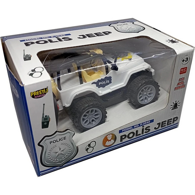 Boxed Functional Car Safari Police