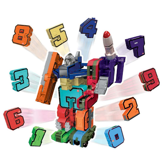 Pocket Morphers Transforming Numbers
