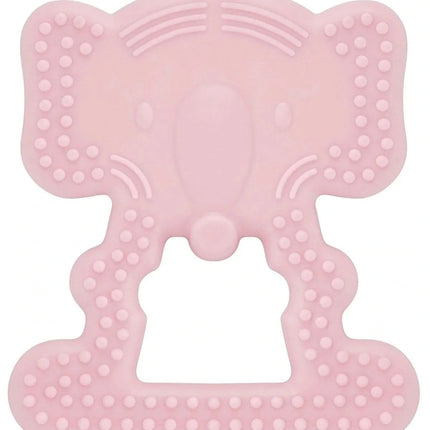 Babyjem Yumuşak Diş Kaşıyıcı Fil Pembe