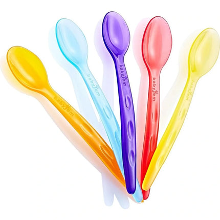 Babyjem Rengarenk Mama Kaşığı 5 Li Set