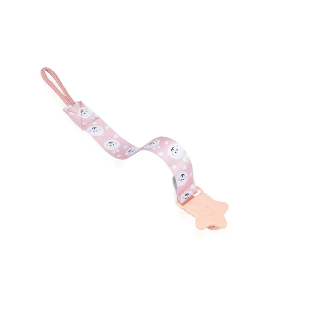 Babyjem Klipsli Emzik Askısı Pembe