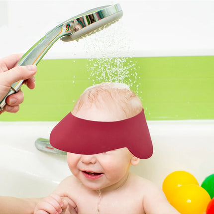 Babyjem Cırtlı Ayarlanabilir Banyo Siperi Kırmızı