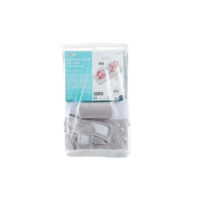 Babyjem Bebek Reflu Yastığı Gri / Kemerli