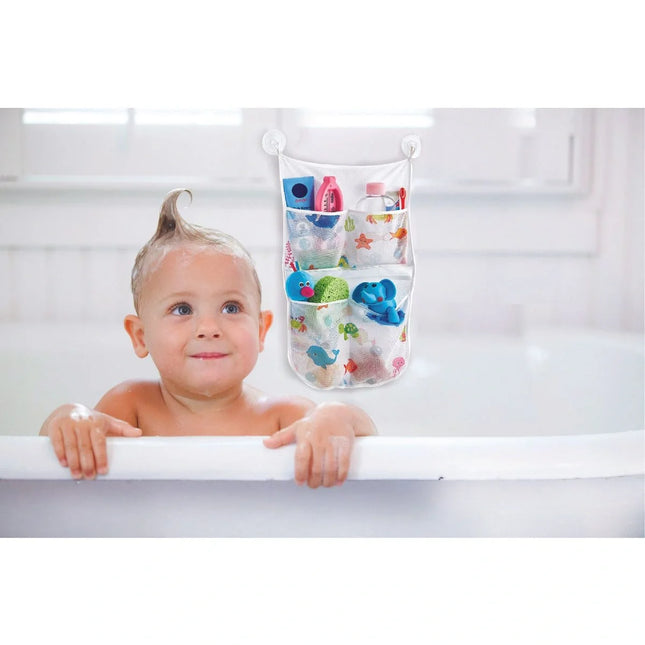 Babyjem Bebek Banyo Oyuncak Torbası - Beyaz