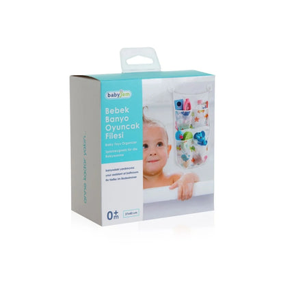 Babyjem Bebek Banyo Oyuncak Torbası - Beyaz