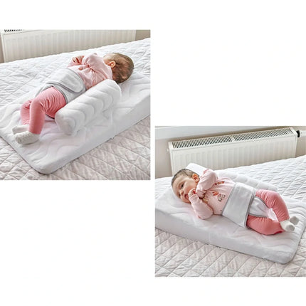 Babyjem Bebek Reflü Yastığı Beyaz / Kemerli