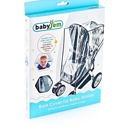 Babyjem XL Bebek Arabası Yağmurluğu Fitalatsız Kokusuz (22 x 27cm)
