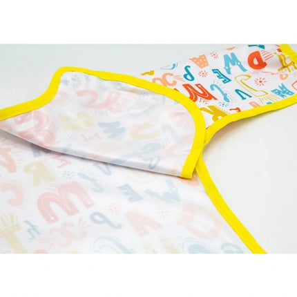 Babyjem Baskılı Blw Kollu Mama Önlüğü Harf Desen