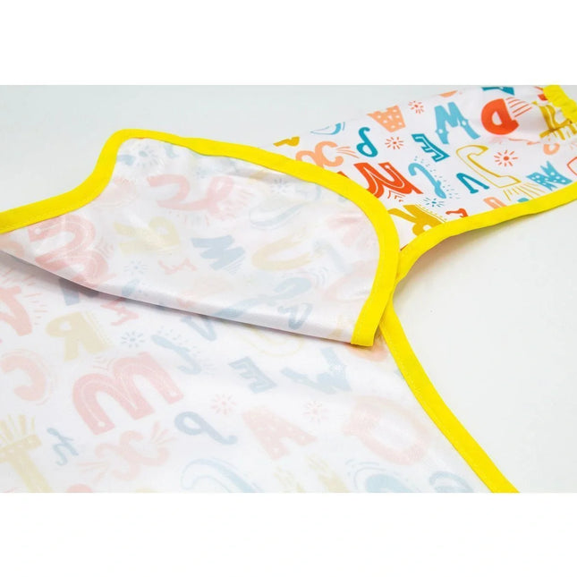 Babyjem Baskılı Blw Kollu Mama Önlüğü Harf Desen
