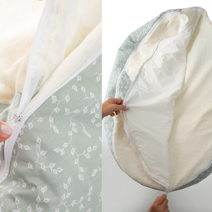 Babyjem Fasulye Yatak Mint Çiçek