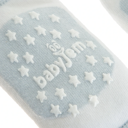 Babyjem Örgü Emekleme Dizliği Mavi