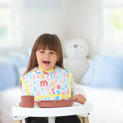 Babyjem Baskılı Blw Kolsuz Mama Önlüğü Harf Desen