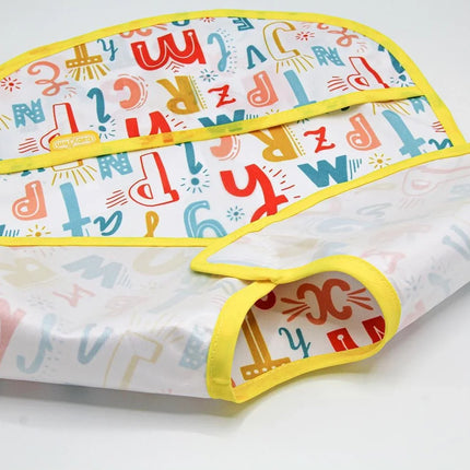 Babyjem Baskılı Blw Kolsuz Mama Önlüğü Harf Desen