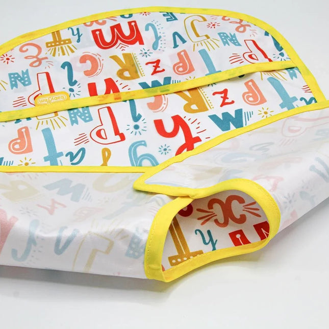 Babyjem Baskılı Blw Kolsuz Mama Önlüğü Harf Desen