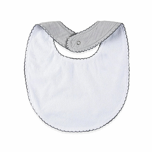 Babyjem Bürümcük Soft Müslin Mama Önlüğü Gri