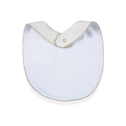 Babyjem Bürümcük Soft Müslin Mama Önlüğü Ekru