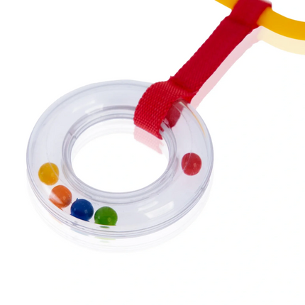Babyjem Pusete Asılabilir Oval Sesli Çıngırak Sarı