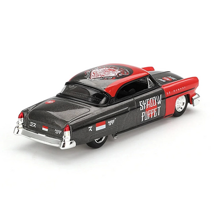 Mini GT 1/64 Lincoln Capri Hot Rod 1954 "Shadow Puppet" MINI GT x MIZU Diecast