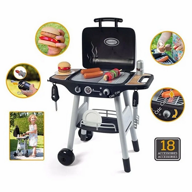 Smoby Barbekü Izgara Seti