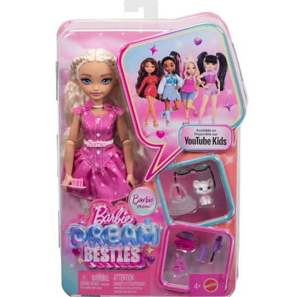Barbie Dream Besties Barbie Malibu Bebek ve Aksesuarları