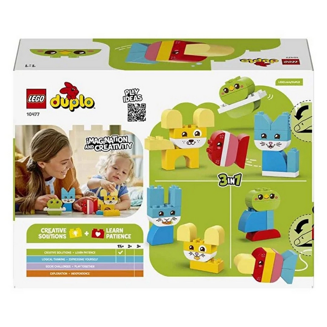 LEGO DUPLO İlk 3'ü 1 Arada Yaratıcı Sevimli Hayvanlar