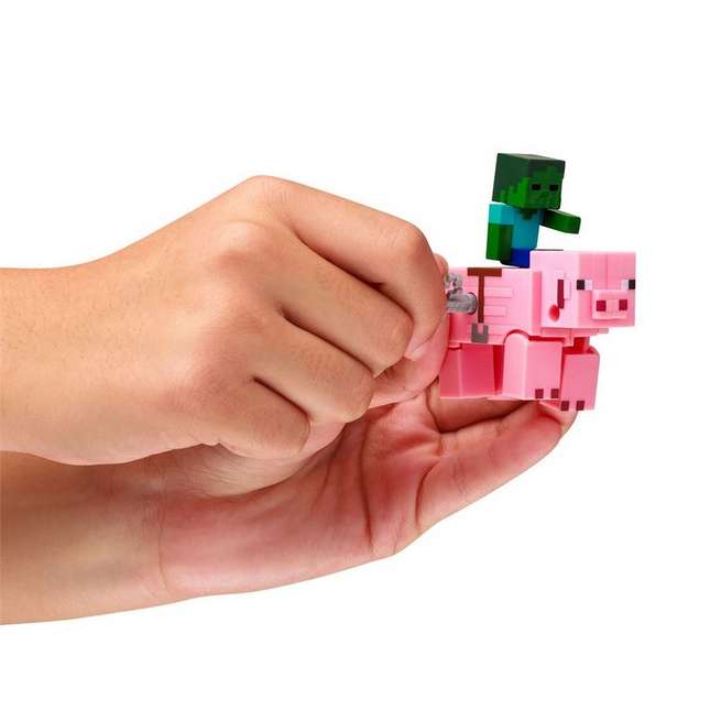 Minecraft 3D Kurma Mekanizmalı Figürler 2'li Paket