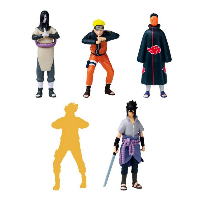 Naruto 5'li Koleksiyon Figür Seti