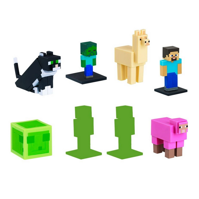 Minecraft 3D Toppeez 8'li Deluxe Figür Seti Seri 2