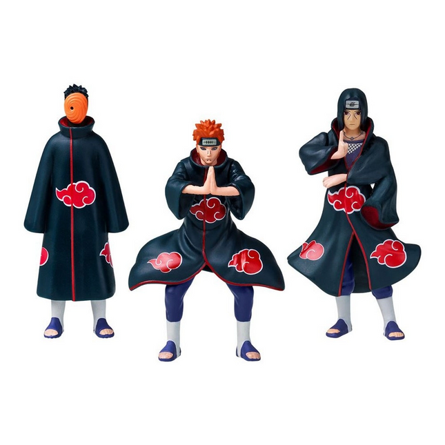Naruto 3'lü Koleksiyon Figür Seti
