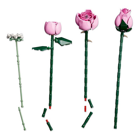 LEGO Pembe Gül Buketleri 10374