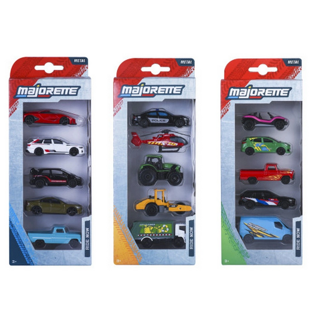 Majorette Street Cars 5'li Araç Seti