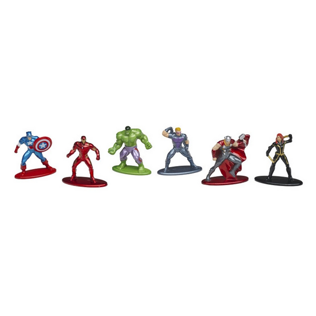 Jada Marvel Avengers Nano 6'lı Diorama Figür Paketi