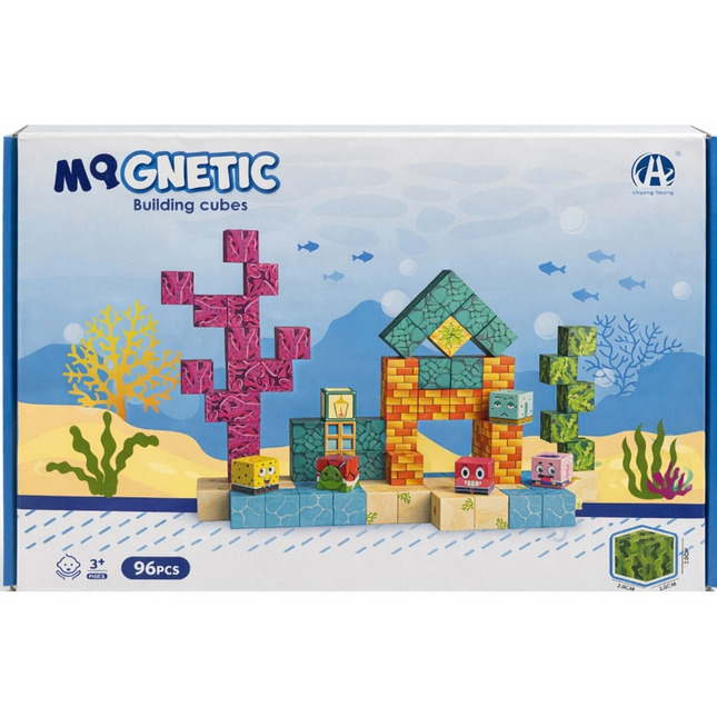 Magnetic Building Küpleri 96 Parça