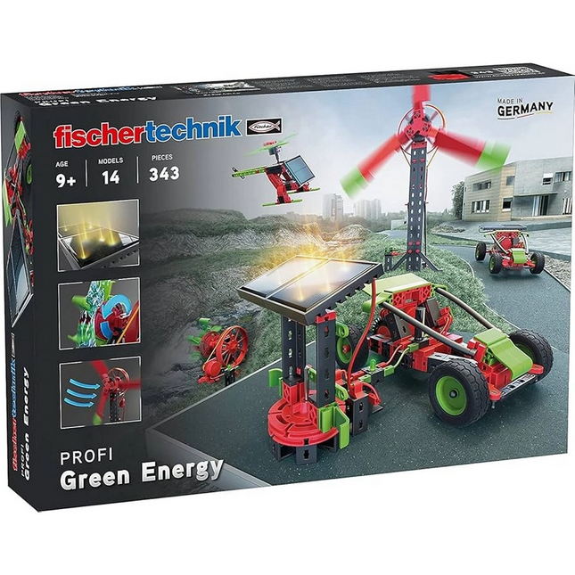 Fischertechnik Yeşil Enerji Yapım Oyuncağı 339 Parça