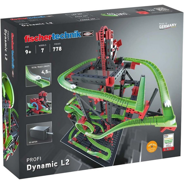 Fischertechnik Dinamik L2 Yapım Oyuncağı 778 Parça