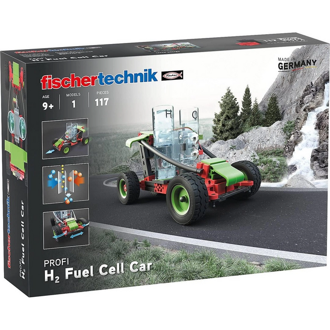 Fischertechnik H2 Yakıt Hücreli Araba Yapım Oyuncağı 117 Parça