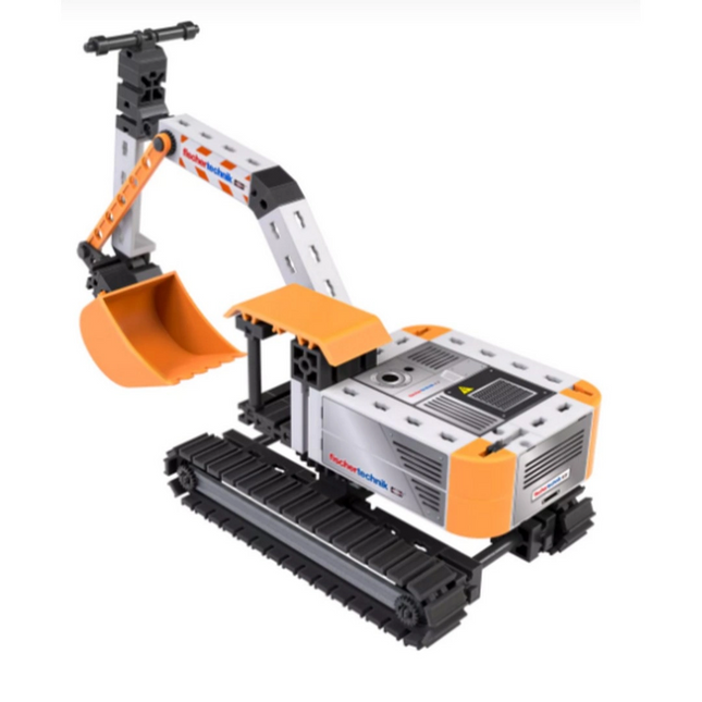 Fischertechnik Kazıcı İş Aracı Yapım Oyuncağı 125 Parça