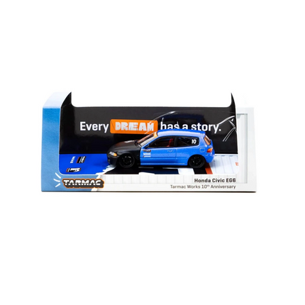 Tarmac Works 1/64 Honda Civic EG6 Tarmac Works 10th Anniversary