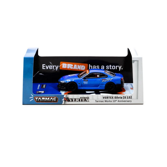 Tarmac Works 1/64 VERTEX Silvia (S 15) Tarmac Works 10th Anniversary
